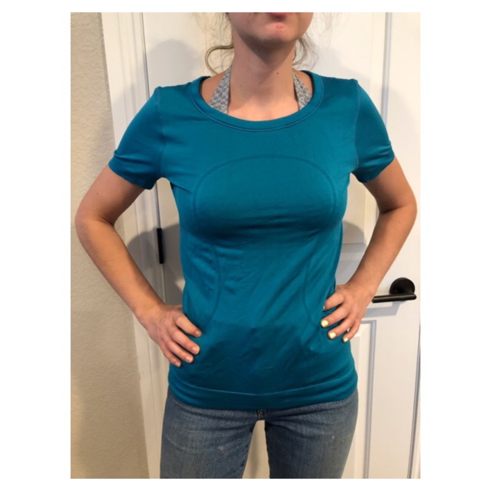 Lululemon Blue T-shirt